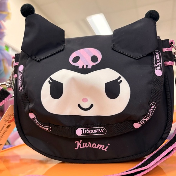 Kuoromi Black and Pink Crossbody Bag - Picture 10 of 16